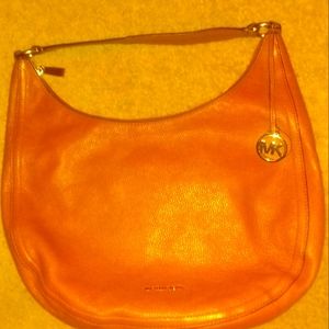 Michael Kors large caramel purse